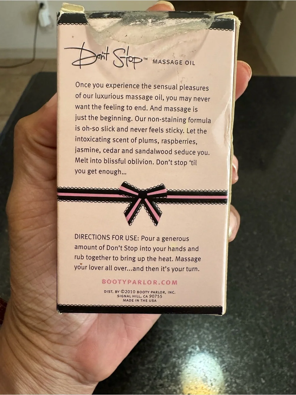 NEW Booty Parlor Mini Massage Oil - Picture 3 of 10
